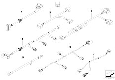 E53 X5 4.8is N62 SAV / Vehicle Electrical System/  Various Additional Wiring Sets