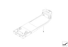 E90N 328i N51 Sedan / Communication Systems/  Single Parts Sa 633 Centre Console