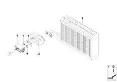 E60 530d M57N2 Sedan / Heater And Air Conditioning/  Evaporator Expansion Valve