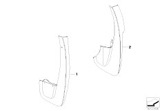 E83 X3 2.0i N46 SAV / Universal Accessories Mud Flaps