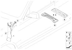 E83N X3 2.0d M47N2 SAV / Vehicle Trim/  Various Body Parts