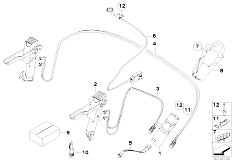 E85 Z4 2.5i N52 Roadster / Sliding Roof Folding Top Electro Hydraulic Folding Top Parts