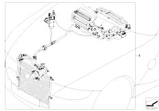 E85 Z4 2.5i M54 Roadster / Heater And Air Conditioning/  Installing Set Automatic Air Conditioner