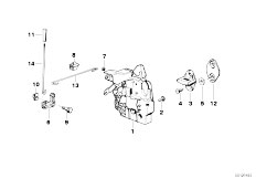 E30 318i M40 4 doors / Bodywork/  Door Lock Rear