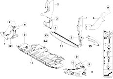 E53 X5 3.0d M57 SAV / Vehicle Trim/  Air Duct