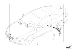 E64N 630i N52N Cabrio / Bodywork/  One Key Locking