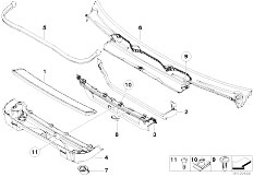 E83 X3 2.0d M47N2 SAV / Heater And Air Conditioning Microfilter Activated Carbon Container