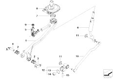 E53 X5 3.0i M54 SAV / Gearshift Gear Shift Parts Manual Transm 4 Wheel