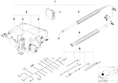 E36 316i M43 Sedan / Heater And Air Conditioning/  Economic Air Cond Syst Single Parts I