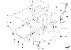 E46 330xd M57 Touring / Engine/  Oil Pan Oil Level Indicator