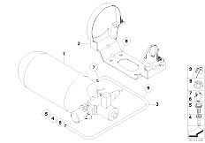 E67 760LiS N73 Sedan / Restraint System And Accessories Fresh Air System