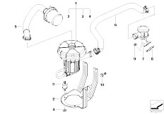 E65 730i M54 Sedan / Engine Emission Control Air Pump