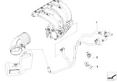 E46 316ti N40 Compact / Engine Vacuum Control Engine