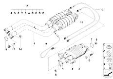 Z3 Z3 M3.2 S54 Roadster / Exhaust System Catalyst Lambda Probe