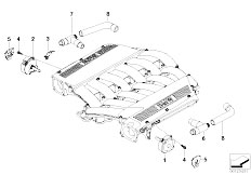 E68 Hydrogen 7 N73 Sedan / Engine/  Crankcase Ventilation