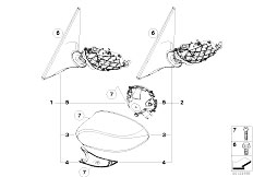 E86 Z4 3.0si N52 Coupe / Vehicle Trim/  Outside Mirror