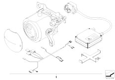 E46 318Ci M43 Coupe / Lighting/  Installing Set Additio Head Light Xenon