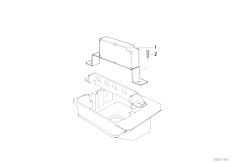 E34 M5 3.6 S38 Sedan / Fuel Preparation System/  Control Unit Air Accumulator Flap