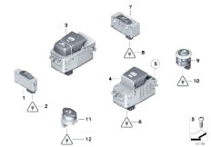 F01 730d N57 Sedan / Vehicle Electrical System Various Switches