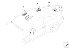 E64 645Ci N62 Cabrio / Lighting/  Various Lamps