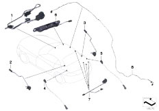 E89 Z4 30i N52N Roadster / Sliding Roof Folding Top/  Microswitch