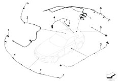 E89 Z4 30i N52N Roadster / Vehicle Electrical System Various Additional Wiring Sets-3