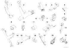 E66 730Li M54 Sedan / Engine Electrical System/  Diverse Small Parts