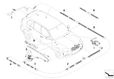 E70 X5 3.0si N52N SAV / Vehicle Electrical System Single Parts For Windshield Cleaning