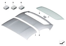 E89 Z4 23i N52N Roadster / Sliding Roof Folding Top Dachschalen