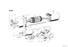 NK 1500 4 Zyl Sedan / Engine Electrical System Starter Parts