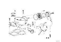 114 1502 M10 Sedan / Fuel Preparation System/  Carburetor Mounting Parts-4