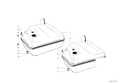 114 2002tii M10 Sedan / Fuel Supply Fuel Tank