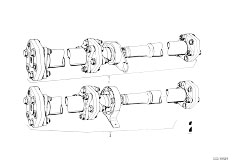 114 1602 M10 Sedan / Drive Shaft Drive Shaft