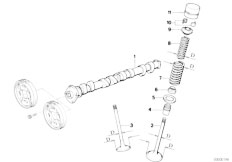 E30 318is M42 2 doors / Engine Valve Timing Gear Cam Shaft