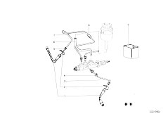 114 1600 M10 Sedan / Brakes Brake Pipe Front Rear Mounting