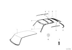 114 1602 M10 Touring / Bodywork/  Roof