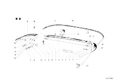 114 2002tii M10 Sedan / Vehicle Trim/  Bumper Rear-2