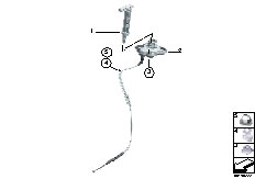 F01 750i N63 Sedan / Automatic Transmission Emergency Release-2