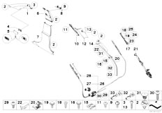 E61N 525i N53 Touring / Vehicle Trim/  Trim Panel A B C D Column