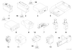 E53 X5 3.0i M54 SAV / Vehicle Electrical System Various Switches