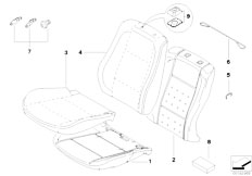 E83N X3 2.5si N52N SAV / Seats/  Comfort Seat Cover Pad