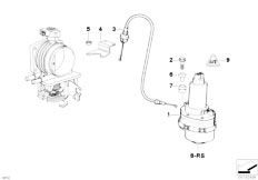 E39 523i M52 Sedan / Fuel Preparation System/  Throttle Actuator Ads 2