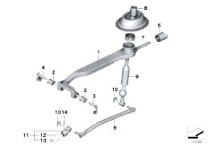 E89 Z4 35i N54 Roadster / Gearshift Gearbox Shifting Parts