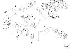 E46 320Cd M47N Coupe / Engine/  Emission Reduction Cooling