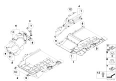 E83N X3 2.0d M47N2 SAV / Vehicle Trim/  Underfloor Coating F Diesel-2