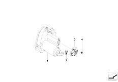 E46 M3 S54 Cabrio / Engine Electrical System Throttle Actuator