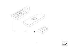 E87N 120d N47 5 doors / Vehicle Electrical System/  Switch Window Lifter