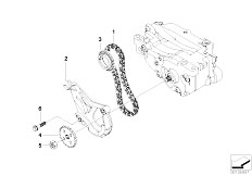 E92 316i N43 Coupe / Engine/  Lubrication System Oil Pump Drive