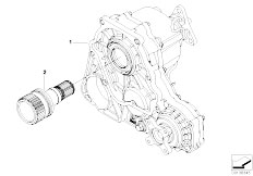 E46 330xi M54 Touring / Transfer Box Transfer Case Nv 124