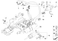 E63 645Ci N62 Coupe / Manual Transmission/  Gs6s53bz Smg Actuator Sensoren